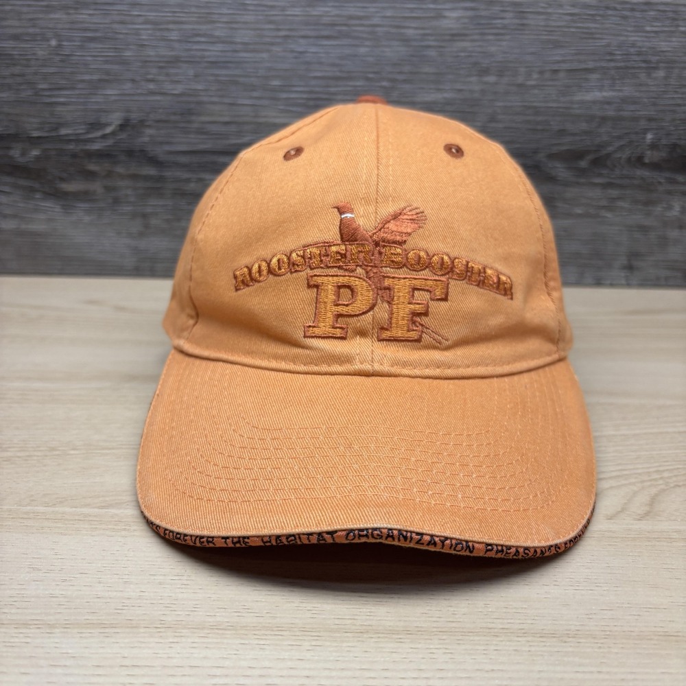 Rooster Booster PF Advantage Hat Cap Strap Back Mens One Size Orange‎ Hunting